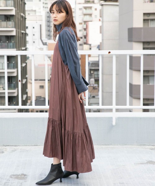 セール】ティアードキャミワンピース（ワンピース）｜KBF