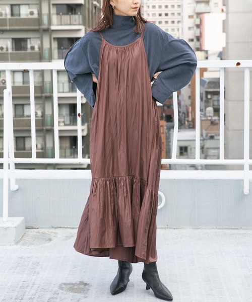 セール】ティアードキャミワンピース（ワンピース）｜KBF