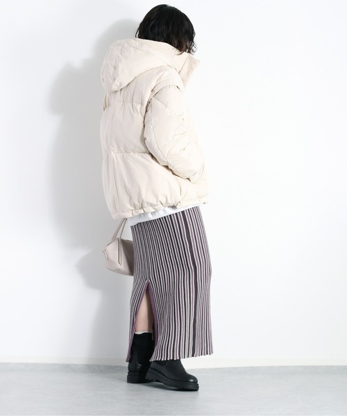 cepo（セポ）の「ストライプニットスカート（スカート・レディース・パープル/サックスブルー・M）」の16枚目の写真