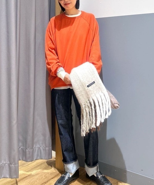 SOMETHING(サムシング)の「SOMETHING(サムシング)【レディース】「ELSA」スタンダードストレートパンツ(デニムパンツ・レディース・ダークインディゴブルー・26inch/25inch/30inch/28inch/27inch/29inch/31inch)」の20枚目の写真