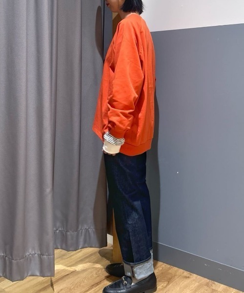 SOMETHING(サムシング)の「SOMETHING(サムシング)【レディース】「ELSA」スタンダードストレートパンツ(デニムパンツ・レディース・ダークインディゴブルー・26inch/25inch/30inch/28inch/27inch/29inch/31inch)」の19枚目の写真
