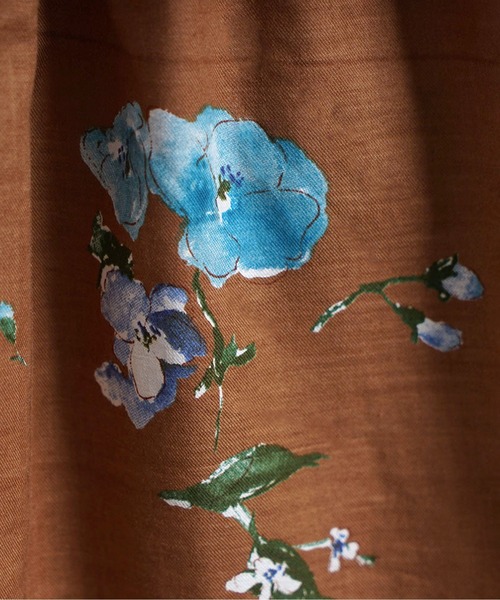 NAOMI ITO（ナオミイトウ）の「【Hommage de NAOMI ITO ナオミイトウ】ギャザースリーブキルトワンピース 70-80cm・80-90cm・90-100cm（ワンピース・キッズ・ネイビー/ブラウン・70-80cm/80-90cm/90-100cm）」の16枚目の写真