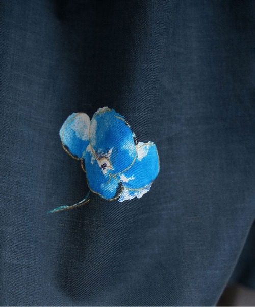 NAOMI ITO（ナオミイトウ）の「【Hommage de NAOMI ITO ナオミイトウ】ギャザースリーブキルトワンピース 70-80cm・80-90cm・90-100cm（ワンピース・キッズ・ネイビー/ブラウン・70-80cm/80-90cm/90-100cm）」の13枚目の写真