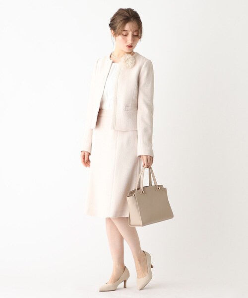 index（インデックス）の「◆スクエアミドルボストンバッグ【2WAY】（ハンドバッグ・レディース・サンドベージュ/ブラック・00）」の7枚目の写真