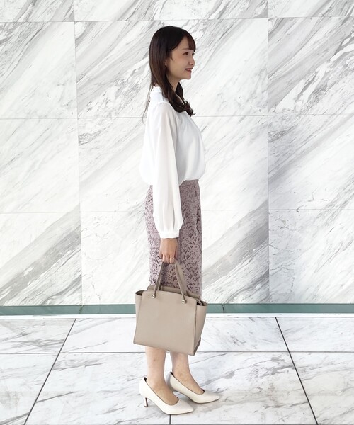 index（インデックス）の「◆スクエアミドルボストンバッグ【2WAY】（ハンドバッグ・レディース・サンドベージュ/ブラック・00）」の10枚目の写真