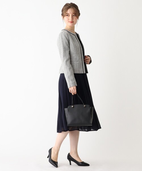 index（インデックス）の「◆スクエアミドルボストンバッグ【2WAY】（ハンドバッグ・レディース・サンドベージュ/ブラック・00）」の16枚目の写真