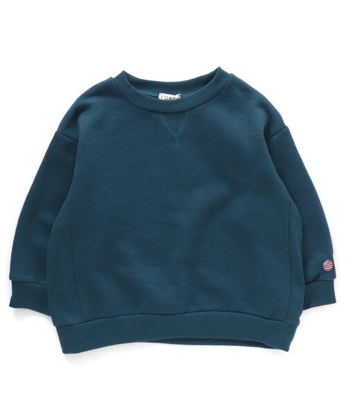 F.O.KIDS（エフオーキッズ）の「裏起毛ガゼットトレーナー（スウェット・キッズ・パープル/ブラウン/イエロー/ベージュ/ブルー/チャコール・100/130/80/90/120/95/110/140）」の5枚目の写真