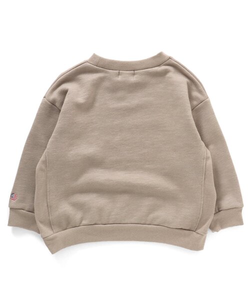 F.O.KIDS（エフオーキッズ）の「裏起毛ガゼットトレーナー（スウェット・キッズ・パープル/ブラウン/イエロー/ベージュ/ブルー/チャコール・100/130/80/90/120/95/110/140）」の9枚目の写真