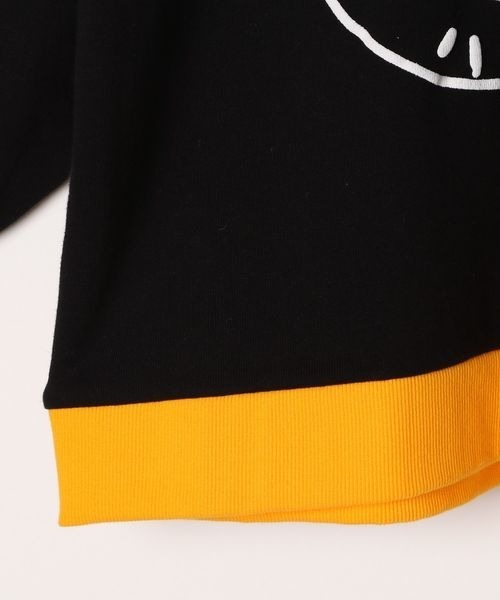 LOWRYS FARM（ローリーズファーム）の「ＬＳＢハッポウプリントプルオーバー　172966（パーカー・キッズ・ブラック/グリーン/アイボリー・150cm/110cm/130cm）」の11枚目の写真