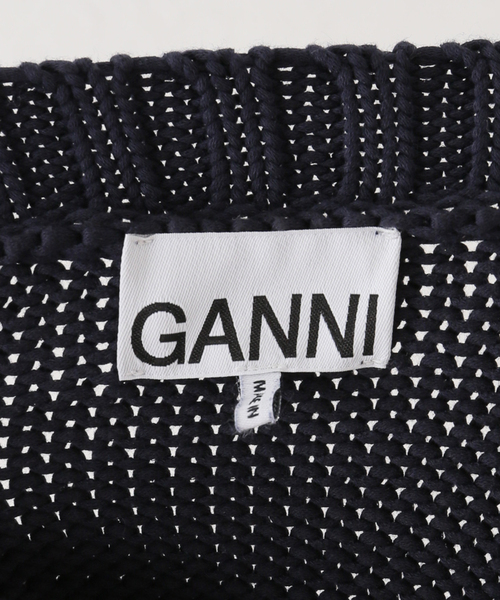 U by SPICK&SPAN(ユーバイスピックアンドスパン)の「【GANNI/ガニー】 コットンロープベスト(ベスト・レディース・ブラック系その他・FREE)」の22枚目の写真