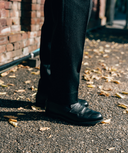 EDIFICE(エディフィス)の「シルクネップ ツイル テーパード パンツ【セットアップ 着用可能】(その他パンツ・メンズ・ライトグレー/カーキ/ネイビー/ブラック・SMALL/MEDIUM/X-LARGE/LARGE)」の15枚目の写真