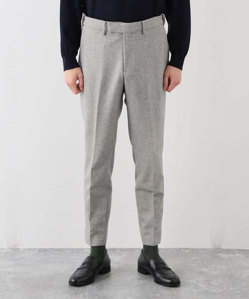 EDIFICE(エディフィス)の「シルクネップ ツイル テーパード パンツ【セットアップ 着用可能】(その他パンツ・メンズ・ライトグレー/カーキ/ネイビー/ブラック・SMALL/MEDIUM/X-LARGE/LARGE)」の11枚目の写真