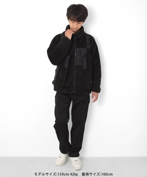 PEN FIELD（ペンフィールド）の「【Penfield】ボアベスト（ベスト・キッズ・ブラウン/ブラック・フリー）」の6枚目の写真