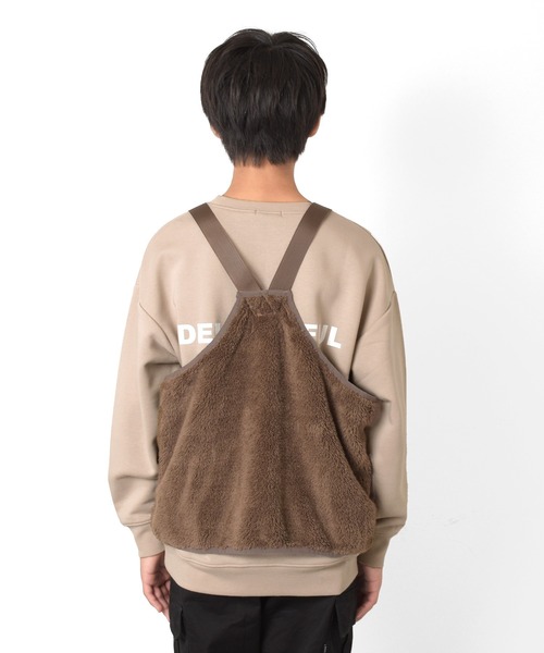 PEN FIELD（ペンフィールド）の「【Penfield】ボアベスト（ベスト・キッズ・ブラウン/ブラック・フリー）」の11枚目の写真