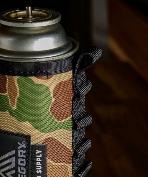 GREGORY（グレゴリー）の「GREGORY　ガスカートリッジケースCB 1443761041 / 1443769865（アウトドアグッズ・メンズ・ブラック/ブラウン系カモフラージュ・S）」の21枚目の写真