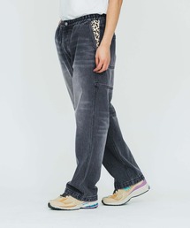 XLARGE | PARTIAL LEOPARD DENIM EASY PANTS(その他パンツ)
