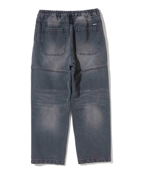 XLARGE（エクストララージ）の「PARTIAL LEOPARD DENIM EASY PANTS