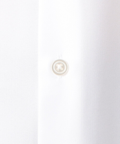 COMME CA ISM(コムサイズム)の「ポリエステル トリコット ショートポイントカラー シャツ(ビジネスシャツ・メンズ・ブラック/ホワイト・SMALL/MEDIUM/LARGE/X-LARGE)」の12枚目の写真