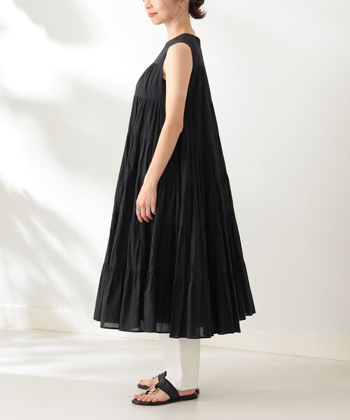 マリハ ミューズのドレス ショート ブラック オニキス ティアードワンピース MARIHA（マリハ）の「MARIHA / MARIHA / ミューズのドレス
