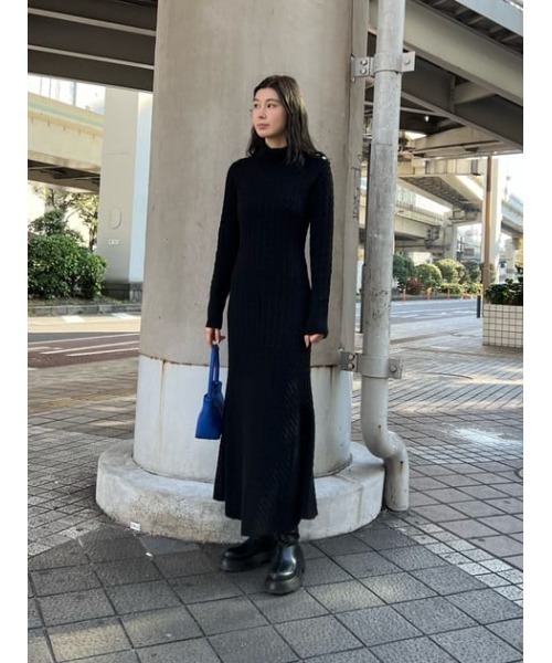 専用★おまとめ　muisti ドレス　whisper⭐︎ウールワンピース ウールライクティアードワンピース(オフホワイト) - seventen