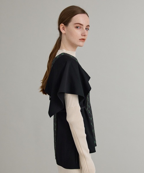 PUBLICTOKYO ジャガード　ブラウス　パブリックトウキョウ　ヴィンテージ PUBLICTOKYO ジャガード ブラウス パブリックトウキョウ