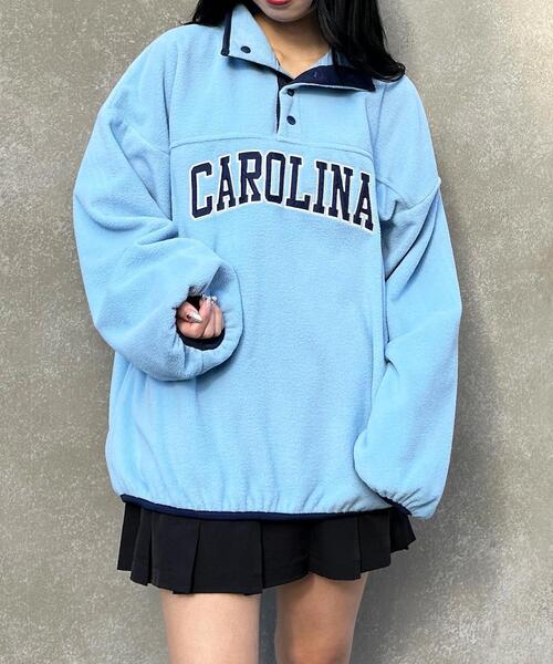 カレッジスタイルハートボタントップス＋プリーツスカート