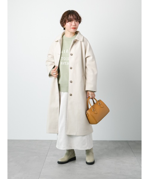 Lugnoncure（ルノンキュール）の「◎EST.2012ロゴジャカードニット（ニット/セーター・レディース・ブラック/グリーン/ベージュ・ﾌﾘ-）」の13枚目の写真