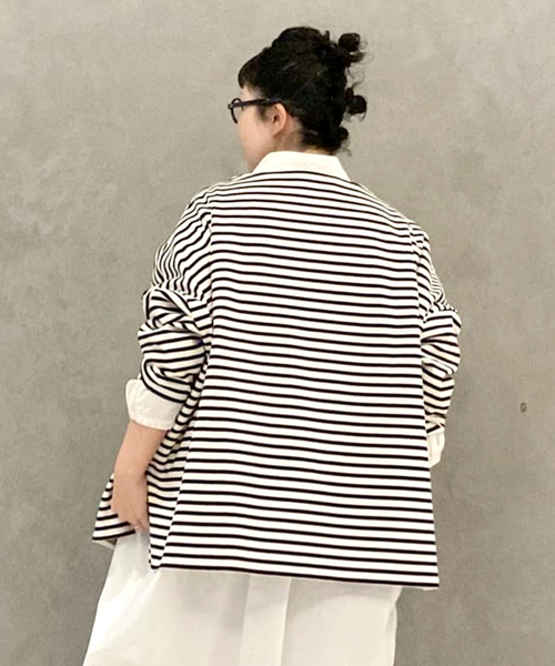 JOURNAL STANDARD - journalstandard luxe ミラノリブボーダー　プルオーバー journalstandard luxe ミラノリブボーダー プルオーバー