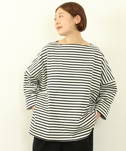 JOURNAL STANDARD - journalstandard luxe ミラノリブボーダー　プルオーバー journalstandard luxe ミラノリブボーダー プルオーバー