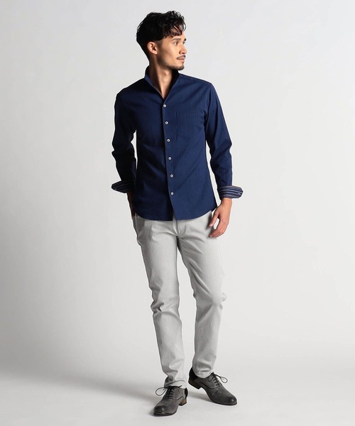 NICOLE CLUB FOR MEN（ニコルクラブフォーメン）の「内羽根プレーントゥシューズ（その他シューズ・メンズ・ライトグレー/ブラック/ネイビー・25.5cm/26.5cm/27.5cm）」の8枚目の写真