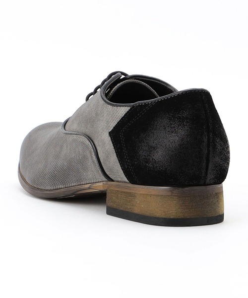 NICOLE CLUB FOR MEN（ニコルクラブフォーメン）の「内羽根プレーントゥシューズ（その他シューズ・メンズ・ライトグレー/ブラック/ネイビー・25.5cm/26.5cm/27.5cm）」の9枚目の写真