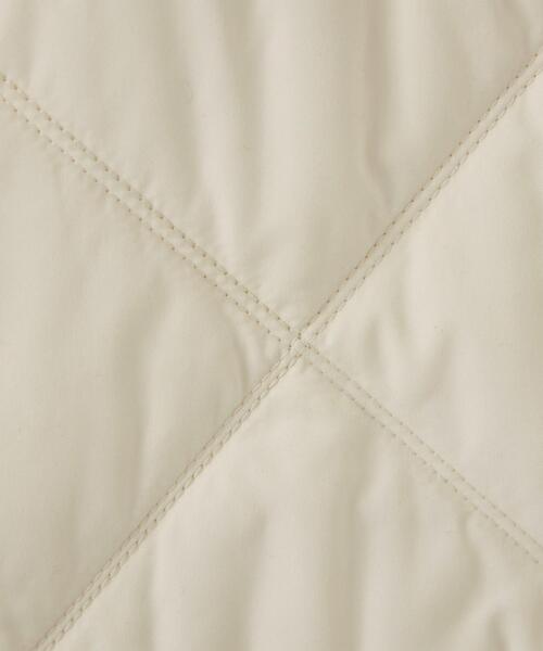 CITEN（シテン）の「＜CITEN＞ノーカラー キルトジャケット（その他アウター・レディース・ライム/オフホワイト・FREE）」の15枚目の写真