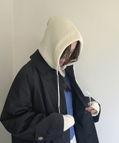 fredy emue（フレディエミュ）の「コットンバラクラバ（ハット・レディース・キナリ/ライトグリーン/ブラウン・FREE）」の5枚目の写真