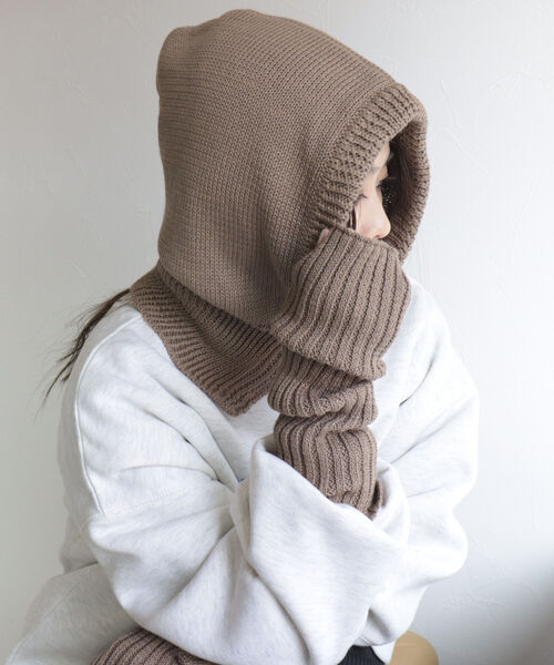 fredy emue（フレディエミュ）の「コットンバラクラバ（ハット・レディース・キナリ/ライトグリーン/ブラウン・FREE）」の14枚目の写真