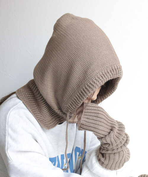 fredy emue（フレディエミュ）の「コットンバラクラバ（ハット・レディース・キナリ/ライトグリーン/ブラウン・FREE）」の20枚目の写真