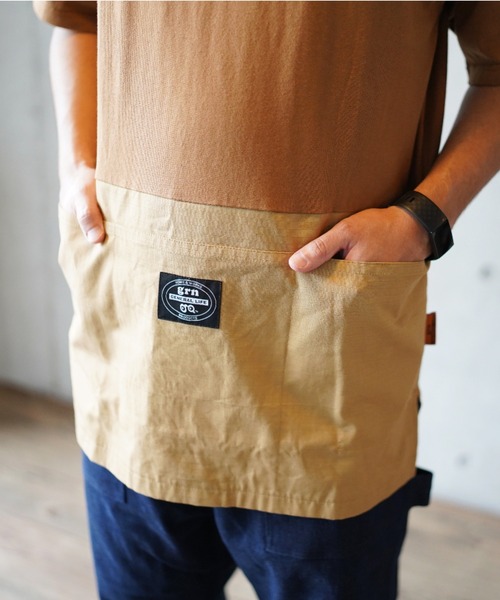 grn(ジーアールエヌ)の「【grn GENERAL LIFE/ジーアールエヌジェネラルライフ】TOOL POCKET TEE ツールポケットTシャツ(Tシャツ/カットソー・メンズ・ブラック/インディゴブルー/ベージュ/ホワイト・M/L)」の7枚目の写真