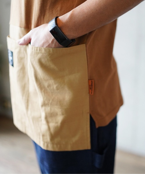 grn(ジーアールエヌ)の「【grn GENERAL LIFE/ジーアールエヌジェネラルライフ】TOOL POCKET TEE ツールポケットTシャツ(Tシャツ/カットソー・メンズ・ブラック/インディゴブルー/ベージュ/ホワイト・M/L)」の9枚目の写真