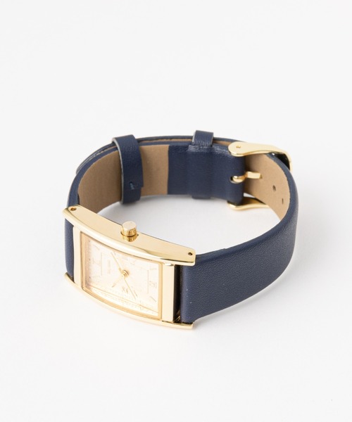 Daily russet（デイリー ラシット）の「角型ベルトウォッチ（アナログ腕時計・レディース・ネイビー/ブラウン/ブラック・FREE）」の12枚目の写真
