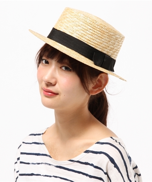 WEGO(ウィゴー)の「WEGO/カンカンハット(ハット・レディース・ナチュラル/ブラック系その他/その他1/その他2・FREE)」の11枚目の写真