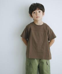 【WEB限定】切り替え Tシャツ 100cm-160cm