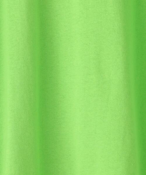 green label relaxing（グリーンレーベルリラクシング）の「【WEB限定】切り替え Tシャツ 100cm-160cm（Tシャツ/カットソー・キッズ・ブラウン/ライム/ライトピンク/オフホワイト/ライラック/オレンジ/ブラック・110cm/140cm/100cm/150cm/120cm/160cm/130cm）」の13枚目の写真