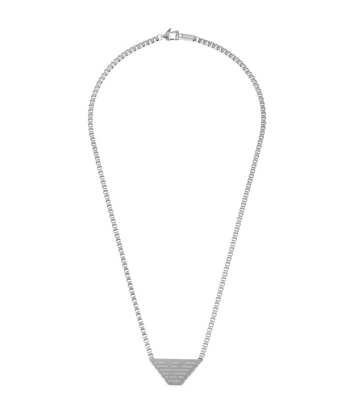 EMPORIO ARMANI（エンポリオアルマーニ）の「エンポリオ・アルマーニ アクセサリー メンズ ネックレス シルバー EGS2984040（ネックレス・メンズ・シルバー・FREE）」の7枚目の写真