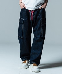 glamb | Suspender Raw Denim / サスペンダーロウデニム(デニムパンツ)