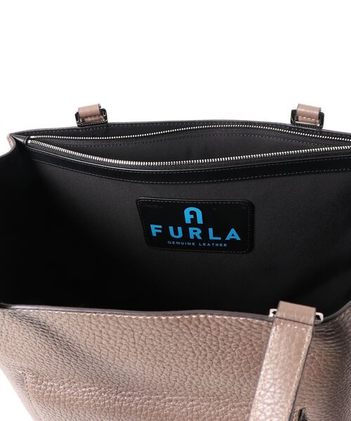 【極美品 近年モデル】フルラ マン エネア トートバッグ レザー グレージュ FURLA（フルラ）の「MAN ENEA L TOTE（トートバッグ）」 - WEAR