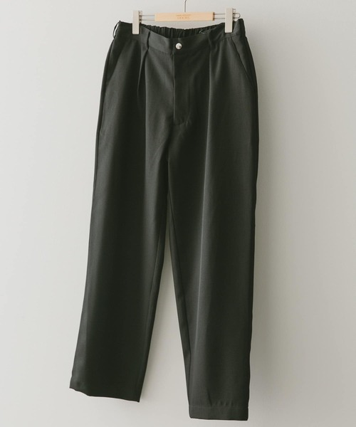 URBAN RESEARCH DOORS（アーバンリサーチドアーズ）の「『セットアップ対応』『吸水速乾』セオアルファワイドトラウザー（その他パンツ・メンズ・ブラック/モカ/ネイビー・LARGE/MEDIUM）」の2枚目の写真