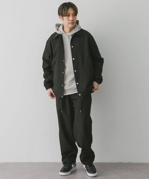 URBAN RESEARCH DOORS（アーバンリサーチドアーズ）の「『セットアップ対応』『吸水速乾』セオアルファワイドトラウザー（その他パンツ・メンズ・ブラック/モカ/ネイビー・LARGE/MEDIUM）」の18枚目の写真