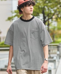 【HECT】Big Border S/S Tee / ビッグシルエットボーダー半袖Tシャツ