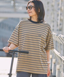 HECT（ヘクト）の「【HECT】Big Border S/S Tee / ビッグシルエットボーダー半袖Tシャツ（Tシャツ/カットソー）」