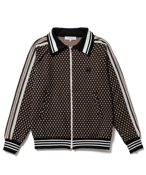 SASQUATCHfabrix.(サスクワァッチファブリックス)の「Sasquatchfabrix./サスクワッチファブリックス/RETRO TRACK JACKET 23SS-CSS-003(ジャージ・メンズ・ブラック/オレンジ・M)」の5枚目の写真