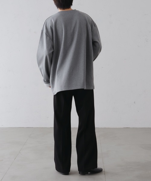 epnok(エプノック)の「リバーシブルポンチロンTee(Tシャツ/カットソー・メンズ・ブラウン/サックスブルー/グレー・SMALL/MEDIUM/LARGE)」の9枚目の写真